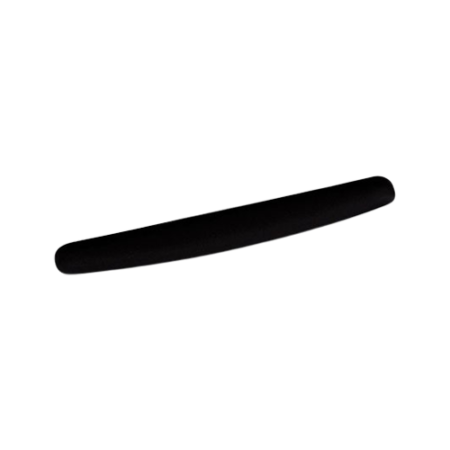Antimicrobial Foam Keyboard Wrist Rest, 18 x 2.75, Black