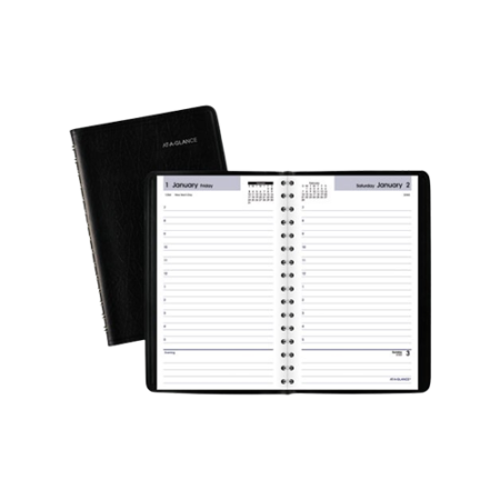 ASMBLD Professional Faux Leather Padfolio, 8.5 x 11