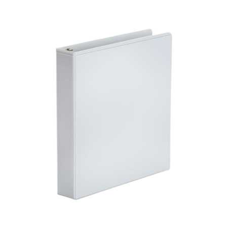 Economy Round Ring View Binder, 3 Rings, 1.5" Capacity