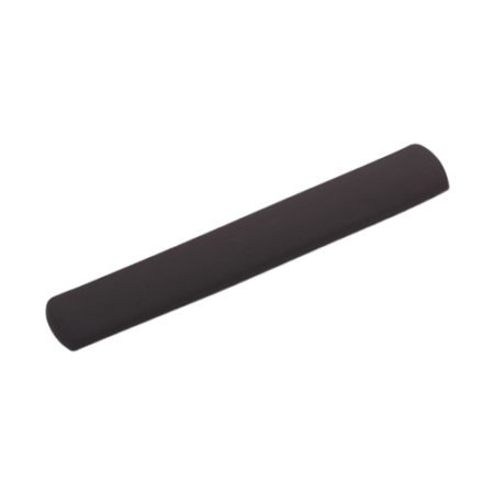 Fabric-Covered Gel Keyboard Wrist Rest, 19 x 2.87, Black