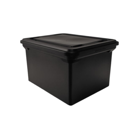 File Tote with Lid
