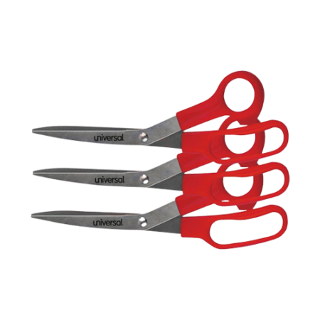 General Purpose Stainless Steel Scissors, 7.75" Long