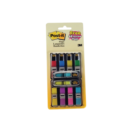 Page Flag Value Pack, 0.5 x 1.75, Assorted Colors