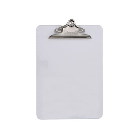 Plastic Clipboard with High Capacity Clip