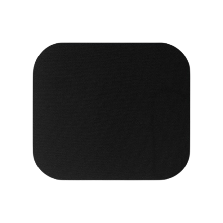 Polyester Mouse Pad, 9 x 8, Black