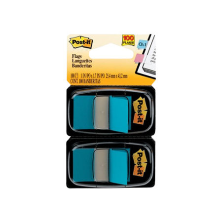 Standard Page Flags in Dispenser, Blue